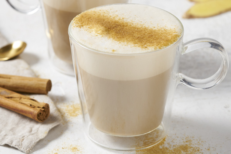 HPIC Latte Macchiato Gingerbread protein latte