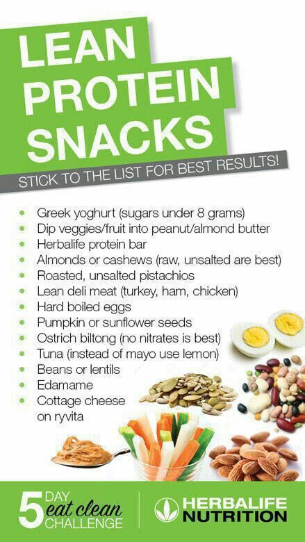 Healthy Herbalife Snacks