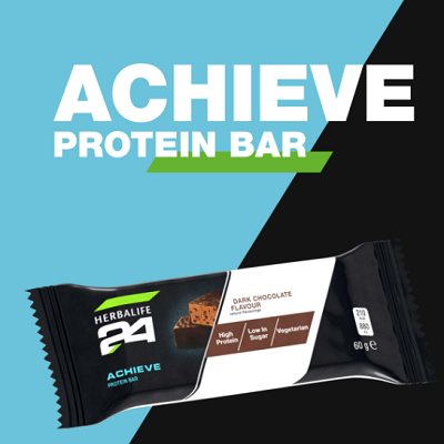 Herbalife 24 Protein Bars Dark Chocolate (6 bars per box)