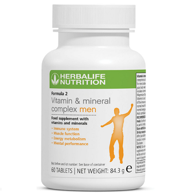 Formula 2 Vitamin & Mineral Complex Men 60 tablets