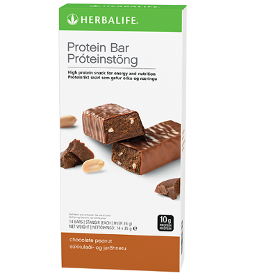 Protein Bars Chocolate Peanut 14 bars per box