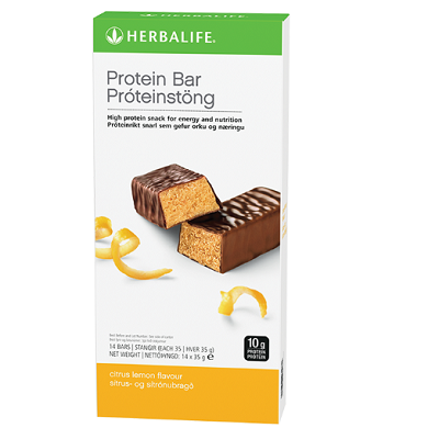 Protein Bars Citrus Lemon 14 bars per box