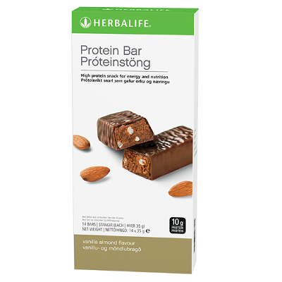 Protein Bars Vanilla Almond 14 bars per box