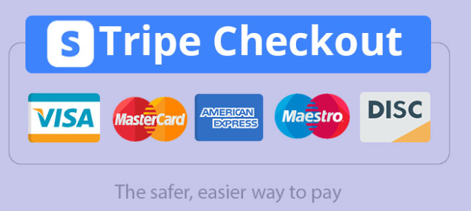 Pay secure with Stripe